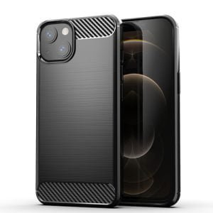 Carbon védőtok – védőtok – iPhone 13 Mini fekete