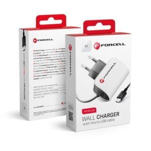 Forcell Adapter univerzális Micro USB hálózati töltő 1A