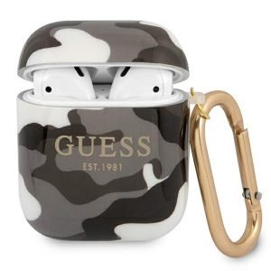 Guess – AirPods Camo Collection tok fekete