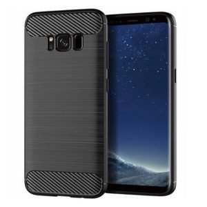Carbon védőtok – Samsung Galaxy S8 fekete