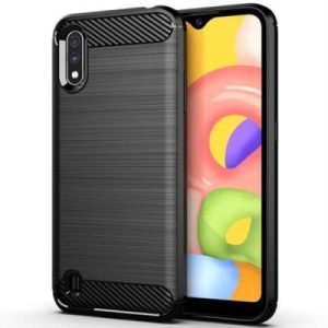 Carbon Pro védőtok – Samsung A13 5G / A04S fekete