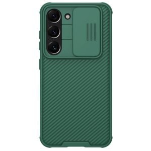 Nillkin CamShield Pro tok – Samsung Galaxy S23+ kamera védővel zöld