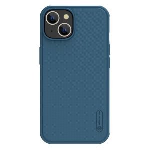 Nillkin Super Frosted Shield Pro tok – iPhone 14 kék