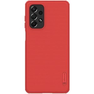 Nillkin Super Frosted Shield Pro tok – Samsung Galaxy A73 piros