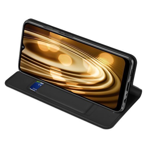 Dux Ducis Skin Pro Flip tok -  Samsung Galaxy A02s fekete - Image 4