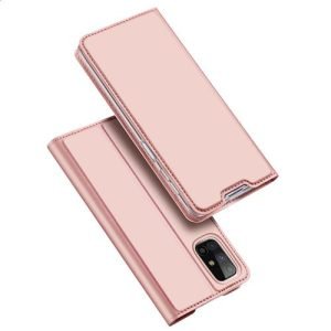 Dux Ducis Skin Pro tok –  Samsung Galaxy M31s rózsaszín