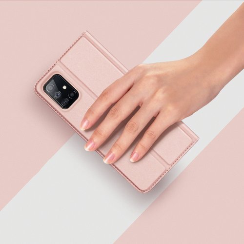Dux Ducis Skin Pro tok -  Samsung Galaxy M51 fekete - Image 3