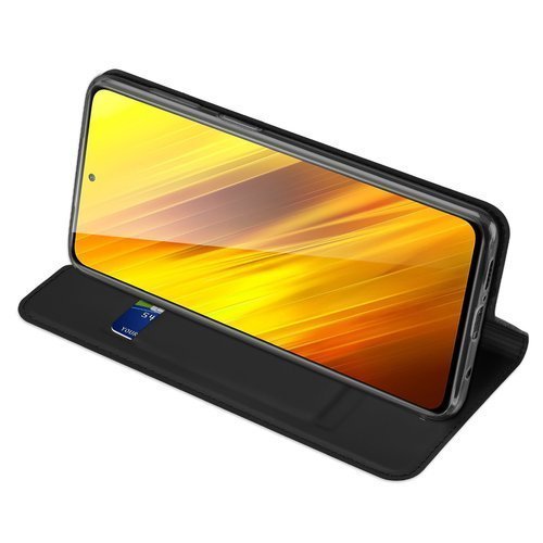 Dux Ducis Skin Pro tok -  Xiaomi Poco M3 / Xiaomi Redmi 9T fekete - Image 4