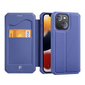 Dux Ducis Skin X Flip tok –  iPhone 13 kék