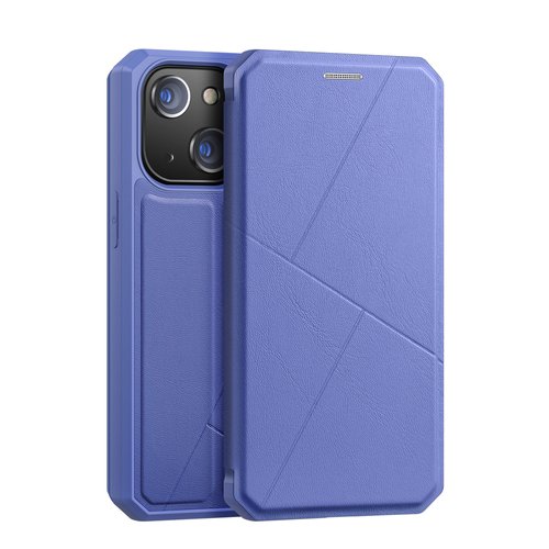 Dux Ducis Skin X Flip tok -  iPhone 13 kék - Image 2