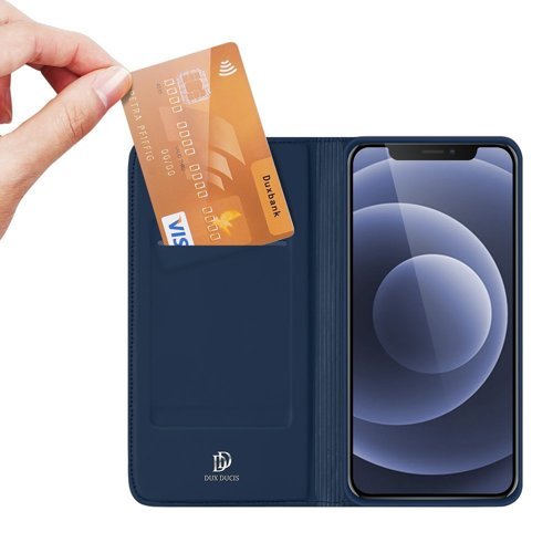 Dux Ducis Skin Pro Flip tok -  iPhone 13-hoz kék - Image 2