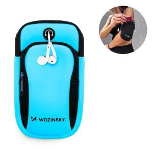Wozinsky telefontaró karpánt sportoláshoz kék